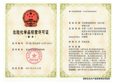 危化品经营许可证
